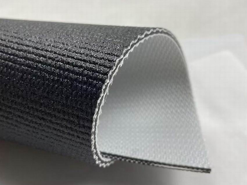 物流伸缩机输送带 单面PVK